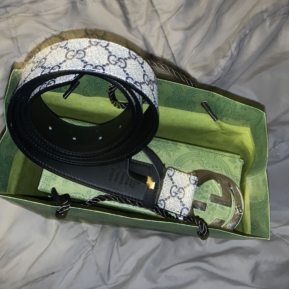 Gucci supreme belt size 36 - Picture 2 of 4